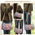thumbnail image 4 of FORMRS Womens Shoulder Bag with Chain Strap Clutch Purse Cute Tote Handbag, Pink Shimmering Pattern, 4 of 7