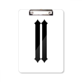 thumbnail image 1 of Portapapeles Unbranded Numeros romanos dos en negro A4, 1 of 4