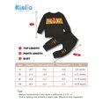 thumbnail image 2 of Dooleck Unisex Mini Boss Outfit Long Sleeve Shirt Top Jogger Pant Baby Clothes Set, 2 of 7