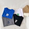 thumbnail image 4 of Gibobby Playeras Deportivas Camiseta sin mangas con letras informales holgadas para niños pequeños, bebés, niños y niñas, Top Cool(Azul, 7-8 Años), 4 of 5