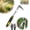 B, variant on Crack Weeder, 12" Stainless Steel L-Shaped Crevice Weeder Tool with Wood Handle, Heavy Duty Sidewalk Weed Puller Spatula for Garden Patio Lawn, Gardening Hand Tool (D)