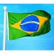 thumbnail image 2 of Gran Bandera Nacional De Brasil Bandera Del Fútbol Brasileño El 150 * 90cm / 5 * 3 piezas, 2 of 8