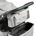 thumbnail image 5 of Larktale Caravan Coupe Quad Stroller Wagon w/ Reclining Seats, Gray/Black, 5 of 13