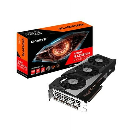 GIGABYTE Graphic Board AMD Radeon RX6600XT GDDR6 8GB Model [Domestic Product] GV-R66XTGAMING OC-8GD Black