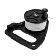 thumbnail image 3 of Carrete de carrete de buceo-longitud de 150 pies-tapón para pulgar-buceo submarino de seguridad snorkel-blanco y negro, 3 of 10