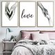 thumbnail image 2 of Wekity Hand in Hand and Love Wall Art Canvas Print Poster, Simple Fashion Black and White Sketch Art Line Drawing Decor for Home Living Room Bedroom Of, 2 of 4