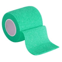 Anuirheih 2Pcs Athletic Tape Self Adhesive Bandage Wrap, 15FT Long 2Inch Width First Aid Tape Elastic Sports wrap Bandage for Sports, Wrist, Ankle(Green)