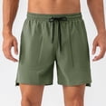 thumbnail image 5 of Vetsdori Summer Shorts for Men Workout Short Pants Pocket Athletic Shorts Casual Dry Fit,Elastic Waist Plain Ropa Mens Shorts Sports,Size L, 5 of 8