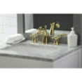 thumbnail image 3 of Kingston Brass Naples Two Handle 8" to 16" Widespread Lavatory Faucet with Brass Pop-up, 3 of 5