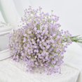 thumbnail image 2 of Precio sorpresa!10 piezas de flores falsas Gypsophila ramo de flores de otoño artificiales para decoración, flor de seda real para bodas, Navidad, fiesta de bricolaje, hogar, jardín, oficinas, 2 of 7