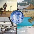 thumbnail image 3 of 6000mah Hanging Neck Fan Portable Air Conditioner Type-c Usb Rechargeable Air Cooler 5 Speed Electric Fan For Sports, 3 of 5