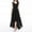 Black, variant on Summer and Spring Dresses for Women 2024 Casual Women Fashion V-Neck Short Sleeve Chest Cross Sexy Party Evening Long Dress