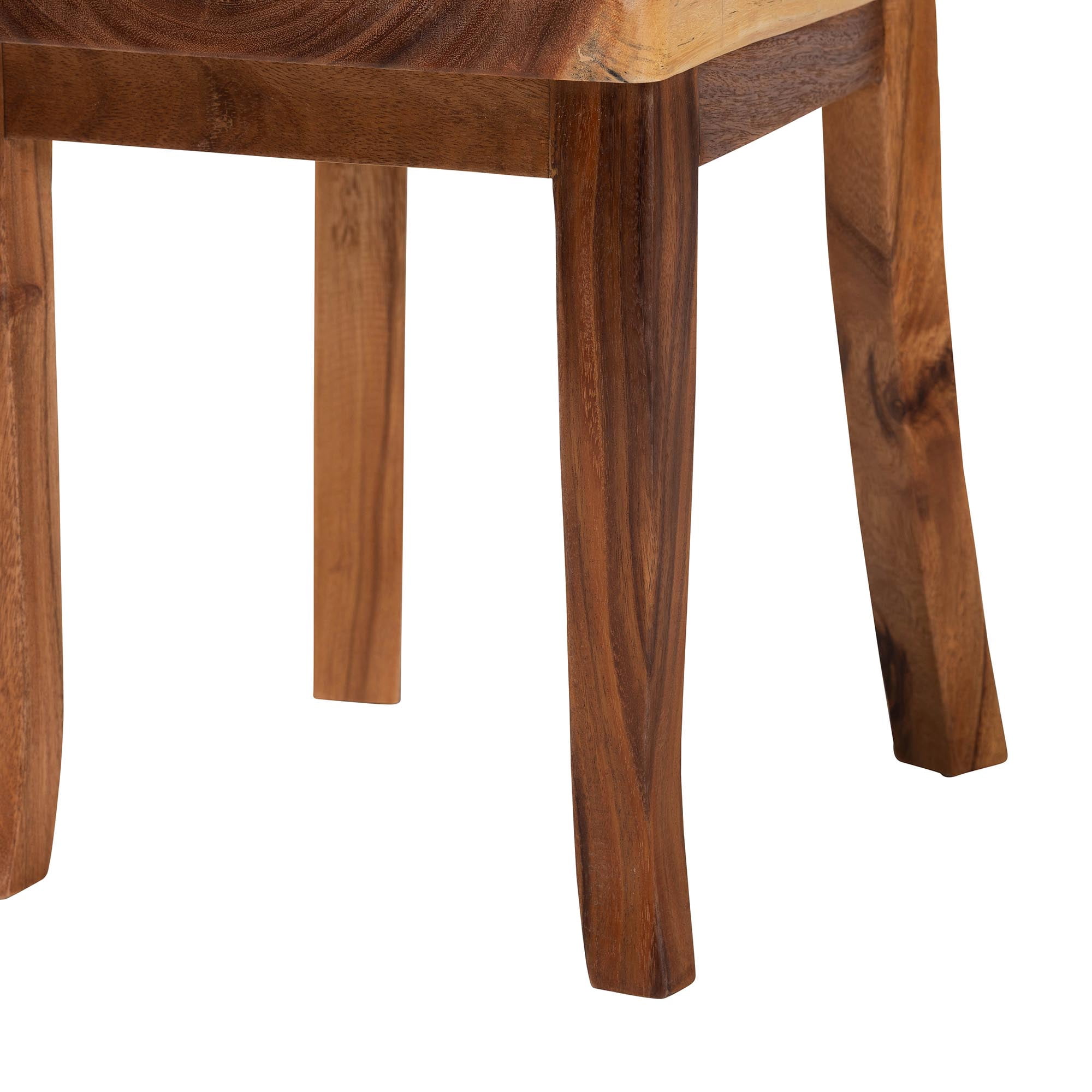 bali & pari Luan Boho Dining Chair, Natural Brown
