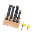 thumbnail image 3 of 7Pcs Boring Tool 18mm Round Shank Indexable Cemented Carbide Turning Bar Holder Set F1‑18, 3 of 5
