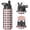 Black-4, variant on Christmas 18 oz Insulated Stainless Steel Water Bottle with Straw & Cleaning Brush , Leakproof, BPA-Free, 304 Stainless Steel, Wide Mouth, Travel Mug for Car, Gym, Office