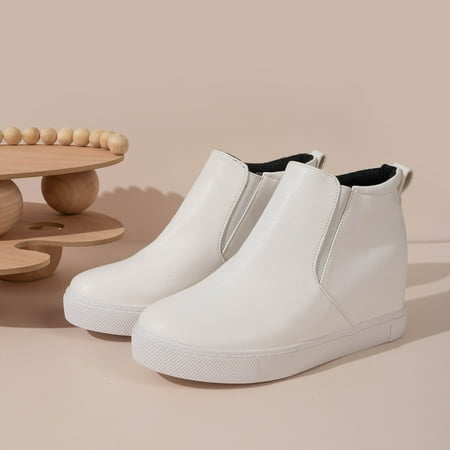 

Mishuowoti casual shoes for women 2023 Women Casual Breathable Comfortable Flat Round Solid Toe Single Slip On Color Shoes Women s Casual Shoes
