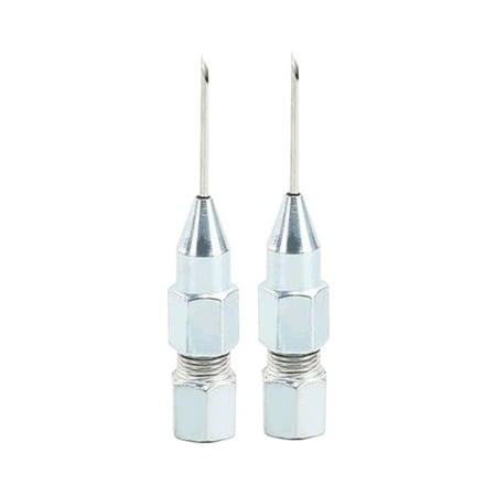 

Jocestyle Grease Gun Needle Tip Gun Head Hose Tube Butter Machine Mouth Adapter (2x)