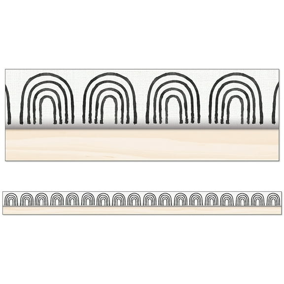 Creatively Inspired Rainbows Straight Borders, 36 Feet