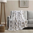 thumbnail image 1 of Social Standard by Sanctuary Oversized Plush Throw, Luxuriously Soft, Wrinkle Resistant, Easy Care, 1 of 2