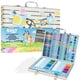 thumbnail image 1 of Kit de dibujo con lápices de colores azules de Art Supplies con funda para niños, 1 of 6