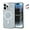 White, variant on Daxi for iPhone 14 Pro max case, clear magnetic ultra-thin glitter women's girly soft case-White