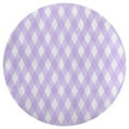 thumbnail image 2 of Purple Lavender Print Round Area Rugs for Bedroom Living Room, 5FT Soft Indoor Circle Carpets, Carpet Home Decor Floor Mat, 2 of 8
