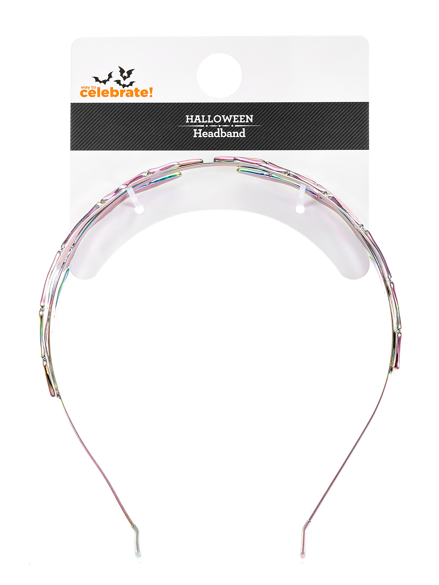 Way to Celebrate Halloween Skeleton Hands Headband, 1 Piece