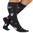 thumbnail image 4 of Printsupport Women 12 mmHg Support Socks  Regular  Pineapple Toss, 4 of 7