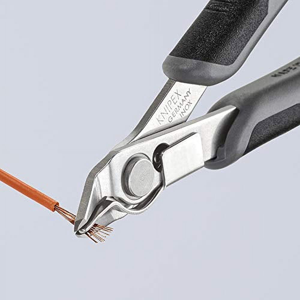 Knipex Diagonal Cutting Plier,4-29/32" L 78 13 125 ESD