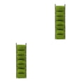 thumbnail image 1 of Toystoory Macetas de flores colgantes verticales de tela transpirable, ecológicas e hipoalergénicas, fáciles de verde, impermeables, 30*100*7 Verde impermeable 30*100*7 2piezas, 1 of 6