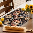 thumbnail image 4 of Halloween Placemats Set of 6 Grimace Pumpkin Place Mats Fall Placemat Candy Cobwebs Table Mats for Dining Kitchen Table Holiday Dinner Party Home Decorations 13x19 Inch, 4 of 8