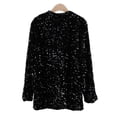 thumbnail image 5 of Wdgfv Womens Sequin Jackets Open Front Blazer Jacket Casual Long Sleeve Sparkly Cardigan Coat with Pocket, 5 of 5