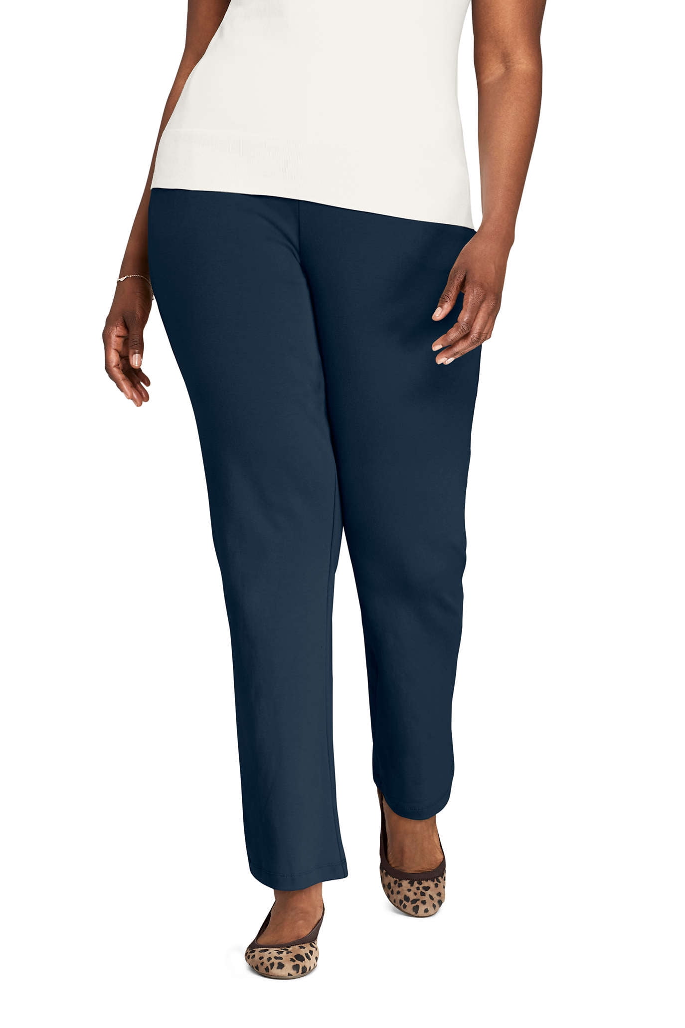 plus size knit joggers