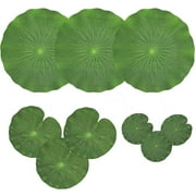 Lily Pads for Ponds, Artificial Floating Foam Lotus Leaves, Lily Pads Foliage Pond Decor for Koi Fish Pool Patio Aquarium