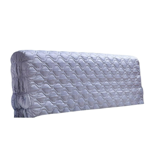 Cubierta de los cabeceros de la cama Gloria Protector de Del Resbalón gris