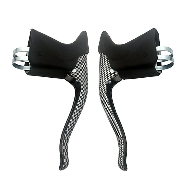 Brake Handle,Bike Brake Rear Handle Mtb Mountain Brake Drop Handlebar Brake Rear Brake Drop Handlebar Set Mountain Bike Brake Handle Rear Brake Drop Handle 1 Pair Mewmewcat Brake Huiop Brake
