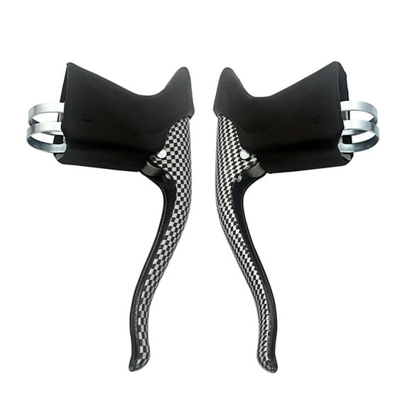Brake Handle,Bike Brake Rear Handle Mtb Mountain Brake Drop Handlebar Brake Rear Brake Drop Handlebar Set Mountain Bike Brake Handle Rear Brake Drop Handle 1 Pair Mewmewcat Brake Huiop Brake