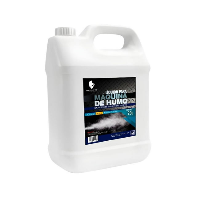 Líquido Cámara Humo Alienpro Base Agua No Tóxico 20 litros blanco