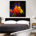 thumbnail image 2 of ARTCANVAS Donkey Mule Wild Ass Domesticated Farm Animal Canvas Art Print - Size: 36" x 36" (1.50" Deep), 2 of 9