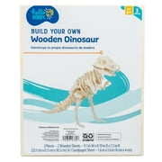 Hello Hobby Build Your Own Wooden Dinosaur Unfinished Wood - (3 Pieces)