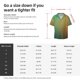 thumbnail image 5 of Balery Orange To Teal Gradient Camisa Casual de Manga Corta con Botones para Hombre, Texturizada, Estilo Cubano, para Playa, Verano-Large, 5 of 5