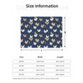 thumbnail image 5 of Goofa Funny Chicken Pattern Fleece Throw Blanket for Couch, Soft Checkered Flannel Blanket for Sofa, Warm Cozy Decorative Blanket Fall Decor Gift-40"x30", 5 of 6