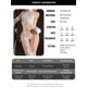 thumbnail image 5 of XmhyTop Conjunto de lencería femenina en blanco, halter corto ajustable, bragas matching, medias y calentabrazos, ideal para cosplay y fiestas sexy,Talla única, 5 of 5