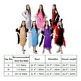 thumbnail image 4 of IBTOM CASTLE Kids Girls 1920s Flapper Dress Vintage Sequins Fringe Gatsby Halloween Party Dress up with Feather Headband 10-12 Years Blue, 4 of 4