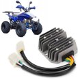 thumbnail image 3 of Rectificador de Voltaje de Motocicleta, 7 Cables Rectificador de Voltaje de Voltaje Fácil de Instalar 12V Para Ciclomotoros para ATVS, 3 of 7