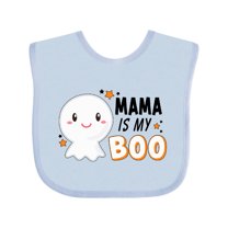 Inktastic Mama is My Boo with Cute Ghost Boys or Girls Baby Bib
