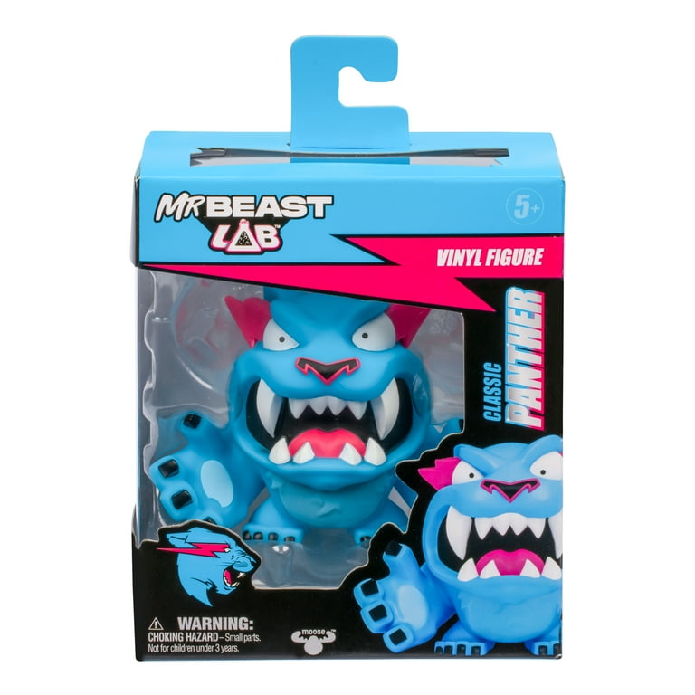 MrBeast Lab Collectible Vinyl Classic Panther Figure, 3.5