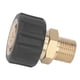 thumbnail image 4 of Pressure Washer Adapter Gun Hose Connector 5000PSI Replacement Parts Accessories Male G3/8 to Female M22 15mm, 4 of 5
