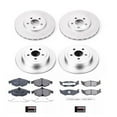 thumbnail image 2 of PowerStop Front and Rear Geomet Coated Brake Rotor and Pad Kit Fits: DODGE Select Models CRK8969, 2 of 5