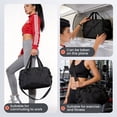 thumbnail image 6 of Pakyozj Small Gym Bag 14 Inch Duffel Bag for Women & Men,Waterproof Travel Sports Bags,Mini Gym Duffel with Bottle Holder,Foldable Lightweight Carry On Duffle, 6 of 6